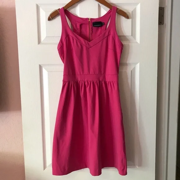 Cynthia Rowley womens hot pink dress S